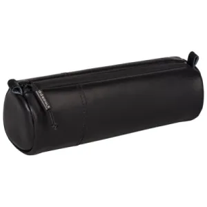 Pernica prazna BRUNNEN Leather crna - 1 zip