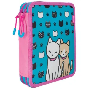 Pernica puna CONNECT Pink Meow - 2 zipa