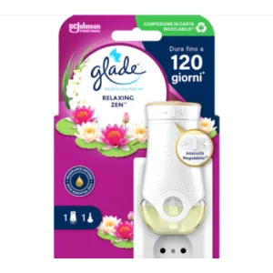 Električni osvježivač zraka-baza GLADE Relaxing Zen 20ml