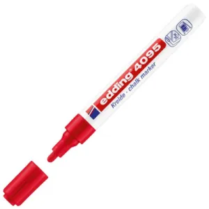 Marker za tablu/staklo EDDING E-4095 okrugli vrh 2-3mm crveni