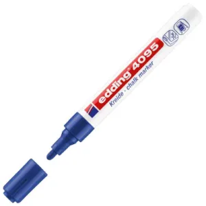 Marker za tablu/staklo EDDING E-4095 okrugli vrh 2-3mm plavi