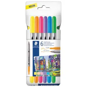 Flomasteri obostrani STAEDTLER Neon 3200 - 6/1