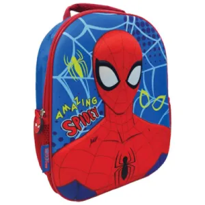 Ruksak Spiderman 3D plavi