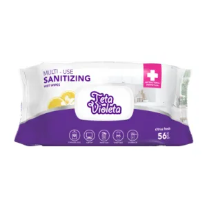 Vlažne dezinfekcione maramice VIOLETA - 56/1