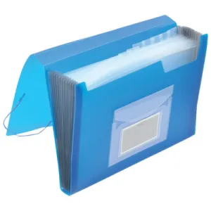 Fascikla PVC sa gumicom i pregradama DONAU A4