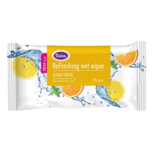 Vlažne maramice VIOLETA Citrus - 18/1