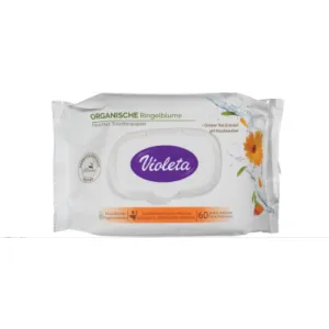 Vlažni toaletni papir VIOLETA sa ekstraktom nevena - 60/1