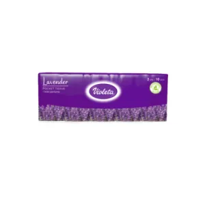 Maramice VIOLETA Lavanda troslojne - 10/1