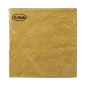 Salvete TTO Luxury troslojne zlatne 33*33 – 20/1