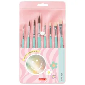 Kist za vodene bojice i tempere BRUNNEN Happy Hipie - 8/1