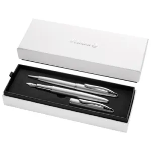 Set pisaći PELIKAN P36 Jazz Noble srebreni