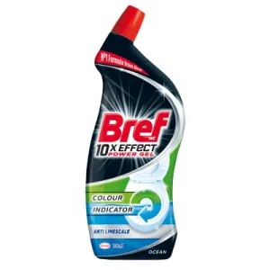 Sredstvo za čišćenje WC školjke BREF 10xEffect Gel 700ml