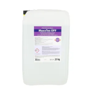 Sredstvo za odstranjivanje mrlja od hrđe, željeza i metala MAXXTEX OFF 25l