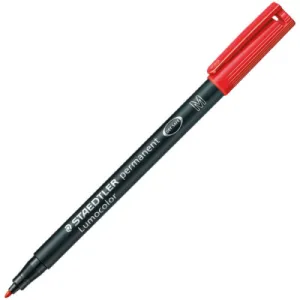 Flomaster permanentni STAEDTLER Lumocolor 317 M 1mm crveni