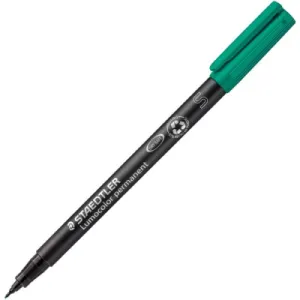 Flomaster permanentni STAEDTLER Lumocolor 313 S 0,4mm zeleni