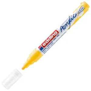 Marker akrilni EDDING E-5100 Medium okrugli vrh 2-3mm žuti