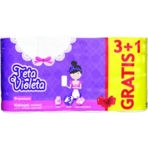 Ubrus u rolni VIOLETA troslojni – 4/1