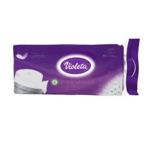 Toaletni papir VIOLETA troslojni – 10/1