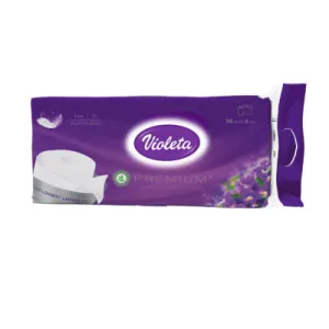 Toaletni papir VIOLETA ljubičica troslojni – 10/1