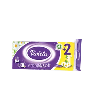 Toaletni papir VIOLETA kamilica troslojni – 10/1