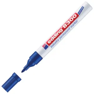Marker industrijski EDDING E-8300 okrugli vrh 1,5-3mm plavi
