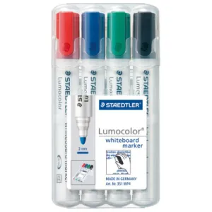 Marker piši-briši STAEDTLER Lumocolor 351 okrugli vrh 2mm - 4/1