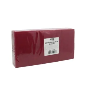 Salvete TTO dvoslojne bordo 40*40 – 250/1