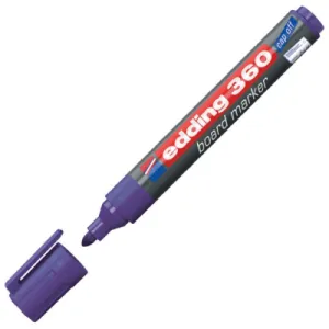Marker piši-briši EDDING E-360 okrugli vrh 1,5-3mm ljubičasti