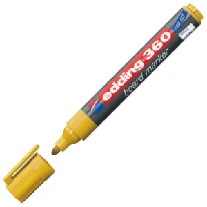 Marker piši-briši EDDING E-360 okrugli vrh 1,5-3mm žuti