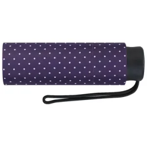Kišobran HAPPY RAIN Ultra Mini Flash Dots ljubičasti
