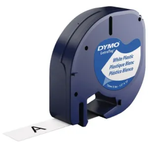 Etikete plastične DYMO LetraTAG 91208 12*4 bijele