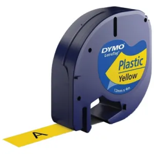 Etikete plastične DYMO LetraTAG 91208 12*4 žute