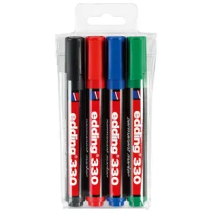 Marker permanentni EDDING E-330 kosi vrh 1-5mm - 4/1