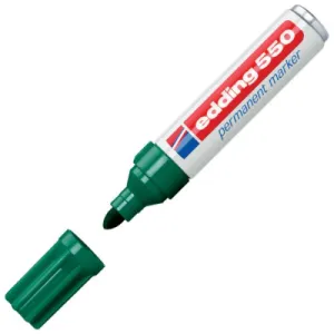 Marker permanentni EDDING E-550 okrugli vrh 3-4mm zeleni