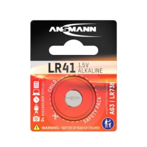 LR41 dugmasta alkalna baterija ANSMANN 1/1