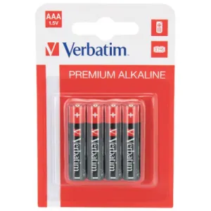 AAA alkalne baterije VERBATIM 4/1