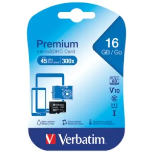 Memorijska kartica mikro VERBATIM Class10 16GB
