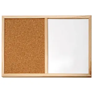 Tabla pluto/piši-briši sa drvenim okvirom 60*40