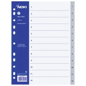 List uložni PP NOKI A4 1-12