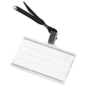 Etui za akreditaciju sa PVC kopčom i crnim okovratnikom 85*50