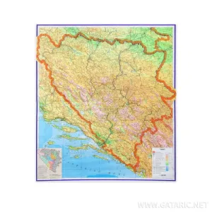 Karta Bosne i Hercegovine