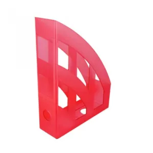 Stalak za spise TTO transparentno crveni