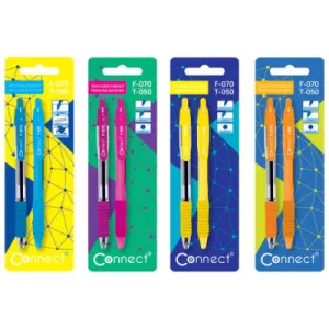 Set pisaći CONNECT tehnička olovka T-050 + hemijska olovka F-070 2u1