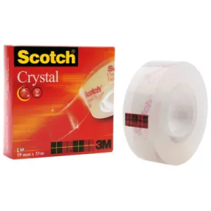 Ljepljiva traka 3M SCOTCH CRYSTAL 600 19*33 prozirna