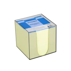 Kocka blok u PVC držaču TTO 90*90*90 žuta