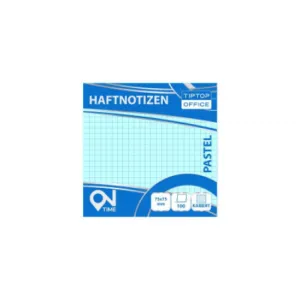 Post-it note blok karo TTO 75*75 100L - plavi
