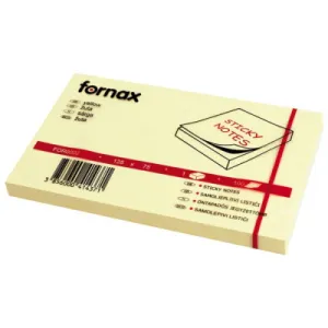 Post-it note blok FORNAX 125*75 100L - žuti