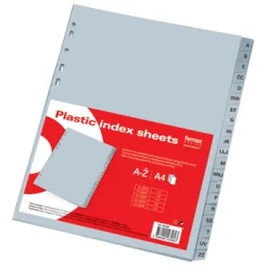List uložni PP FORNAX A4 A-Ž