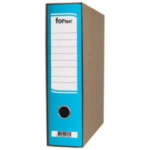 Registrator sa kutijom FORTEN A4/80 plavi