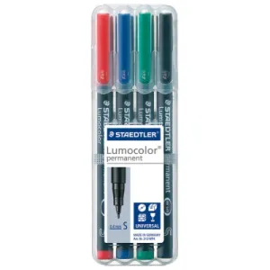 Flomaster permanentni STAEDTLER Lumocolor 313 S 0,4mm - 4/1